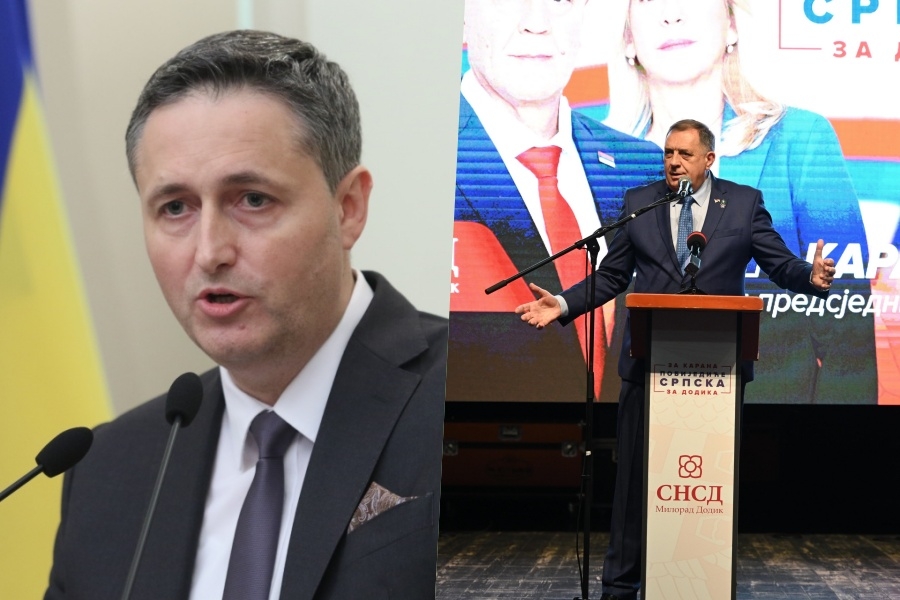 DENIS BEĆIROVIĆ, OTVORENO: 'Dodikov govor mržnje još jednom podsjetio kakvu destruktivnu politiku on zastupa'