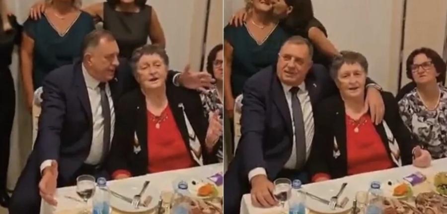 OBJAVIO ZANIMLJIV VIDEO: Milorad Dodik zapjevao s majkom na veselju
