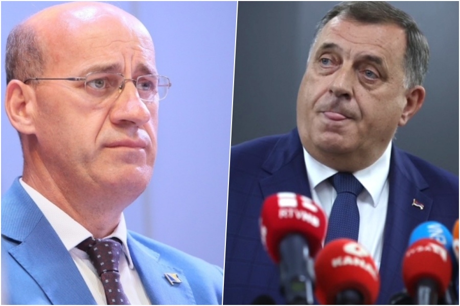 SALKIĆ ODGOVORIO DODIKU: Milorade, jesi li mislio na ovaj 'duhovni centar' te tvoje zamišljene srpske zemlje...