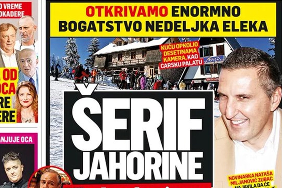 'PUŠTEN SI NIZ VODU...': Nedeljko Elek završio na naslovnici Vučićevog medija, obećava osvetu...