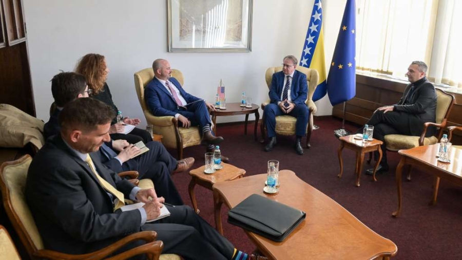 OTPRAVNIK POSLOVA AMBASADE SAD-a KOD PREMIJERA NIKŠIĆA: Ginkel upoznat s hronologijom dosadašnjih aktivnosti oko...