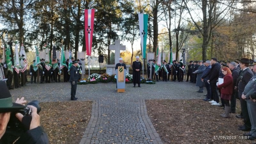 'AUSTRIJA JE I NAŠA DOMOVINA': Na vojnom groblju Lebring odata počast za 805 Bošnjaka koji poginuli u Prvom svjetskom ratu za Austriju (FOTO)
