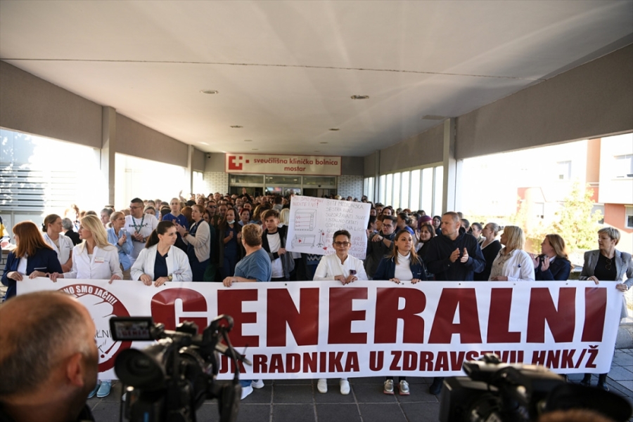 PORUKA VLADI HNK: 'Ako ne bude dogovora, krenut ćemo u blokadu saobraćajnica, bit ćemo ovdje po cijele dane i idemo u šatore'