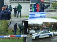 'IZREŠETALI SU GA, LEŽI U ONOJ TRAVI KOD TRAFIKE': Na mjesto zločina došle drugarica i sestra žrtve; Iz džepa ubijenog izvađeni predmeti (FOTO)