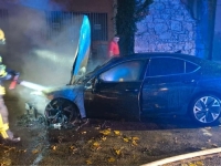 U PALJENJU  SLUŽBENOG VOZILA KORDIĆA UČESTOVALE DVIJE OSOBE: Kamere sve zabilježile