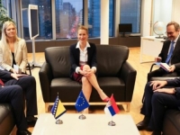 MOĆNA ŽENA IZ VRHA EU POTAKLA DIJALOG BiH I SRBIJE: Đurić i Konaković za istim stolom, o OVOME su razgovarali (FOTO)