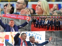 POGLEDI SU GOVORILI VIŠE OD RIJEČI: Utučeni Milorad Dodik izašao pred simpatizere stranke u Bijeljini, nije mu bilo ni do čega...