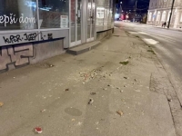 NOVI INCIDENT: Opet se obrušila fasada sa zgrade u centru Sarajeva (FOTO)