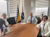 'VI STE NAŠ BEDEM': Ministar Lokmić s delegacijom Udruženja 'Žene borci 92–95 Kantona Sarajevo'