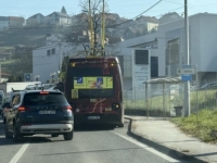 SAOBRAĆAJNA NESREĆA U VOGOŠĆI: Nastala ogromna gužva