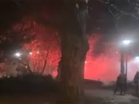 SUKOB NAVIJAČA 'DINAMA' I 'CRVENE ZVEZDE' U VUKOVARU: Zabilježen trenutak u kojem se vidi... (VIDEO)