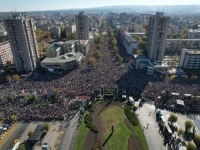 STIGLA TAČNA PROCJENA: Jučerašnji skup u Novom Sadu bio je najveći u istoriji grada
