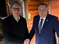 SASTANAK VUČIĆA I DODIKA NAKON DVA MJESECA: Hladan prijem u Beogradu