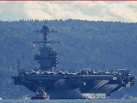 DA LI POČINJE NOVI SUKOB: Stigao najnapredniji američki nosač aviona