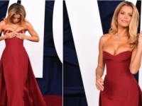 UMALO DOŠLO DO MODNE KATASTROFE: Brooks Nader morala pridržavati grudi u izazovnoj haljini