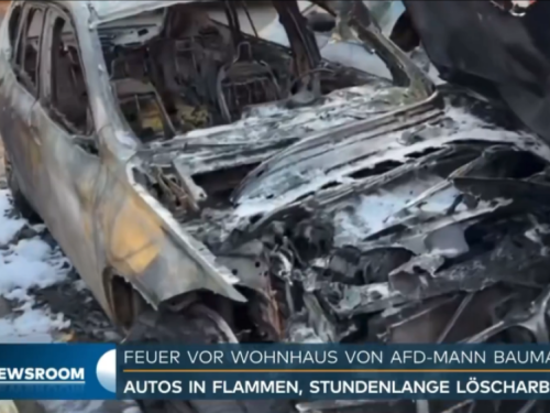 AUTOMOBIL NJEMAČKOG POLITIČARA UNIŠTEN U POŽARU:  Sumnja se na politički motiviran napad