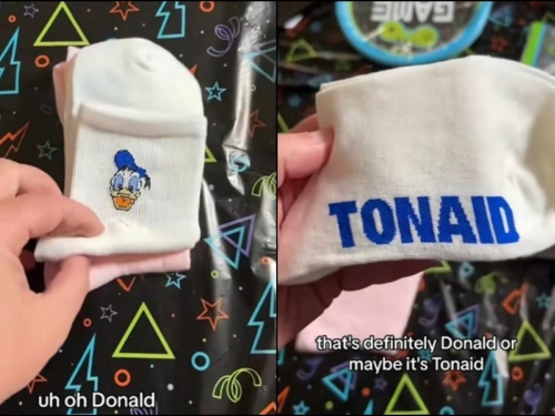 ŽENA NARUČILA ČARAPE S TEMUA: Ono što je stiglo nasmijalo ju je do suza (VIDEO)