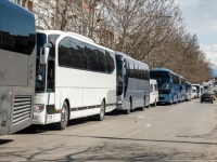 PREVOZNICIMA PREKIPJELO: Protestna vožnja zbog loših uslova poslovanja