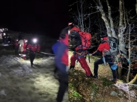 OKONČANA DRAMA NA BH. PLANINI: Iako nisu dobili saglasnost za helikopter, nakon šest sati izvukli tijelo stradalog planinara...