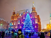 PREDPRAZNIČNO RASPOLOŽENJE: Moskva blista kao iz bajke