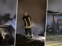 VELIKI POŽAR PROGUTAO CIJELO IMANJE: Izgorjele životinje, auti, mašine, vlasnica ne prestaje plakati...