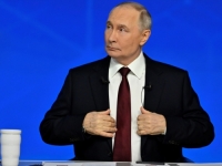 POČELA PUTINOVA GODIŠNJA KONFERENCIJA: Evo na koja pitanja je odmah odgovorio, u startu 'pecnuo' Zelenskog