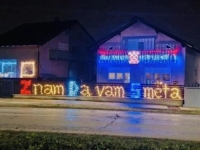 LAMPICAMA OBLIKOVAN GRB S PRVIM BIJELIM POLJEM: Ustaški natpis 'ZDS' na kući u Slavonskom Brodu izazvao buru u javnosti