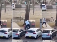 HEROJ DANA: Pogledajte kako je prolaznik zaustavio napadača i oteo mu pušku