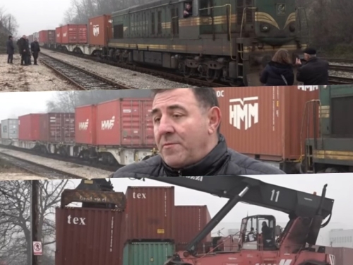 VELIKI ISKORAK: Teret iz Rijeke do BiH sada moguć i putem željeznice, vrijeme prevoza robe kraće, jeftinije... (VIDEO)
