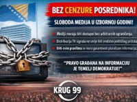 OGLASIO SE KRUG 99 POVODOM NAJAVE BH TELECOMA O ISKLJUČENJU SIGNALA HAYAT-u: 'Sloboda medija nije pitanje dobre volje distributera, nego...'