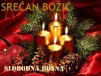 HRISTOS SE RODI: SREĆAN BOŽIĆ SVIM VJERNICIMA PRAVOSLAVNE VJEROISPOVIJESTI ŽELI REDAKCIJA 'SLOBODNE BOSNE'!