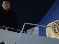 DRAMA U ZRAKU: Prekinut Trumpov let u Švicarsku, avion se hitno vratio u vojnu bazu...