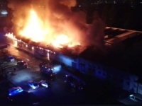 DRAMATIČNO U SANDŽAKU: Izbio veliki požar u industrijskoj zoni u Novom Pazaru (VIDEO)