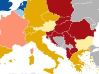 POJAVILA SE NOVA KARTA EVROPE: Hrvatska je cijela crvena, Bosnu nisu ni mjerili