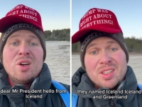 NE ZNA GEOGRAFIJU: Poruka Islanđanina Trampu postala viralna nakon govora u Davosu (VIDEO)