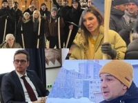 PERFORMANS VLADAJUĆIH STRUKTURA S LOPATAMA I KAMERAMA: Zimska služba s društvenih mreža