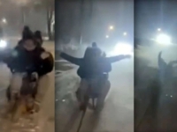 PRIJETI IM DO TRI GODINE ZATVORA ZBOG HAOSA U SARAJEVSKOJ ULICI: Jedan vukao tinejdžerke na sankama, drugi ih pregazio