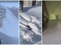 SNIJEG IH ZATRPAO: Na pojedinim mjestima nanosi dosežu četvrti sprat (VIDEO)