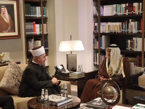 INTENZIVIRANJE SARADNJE: Reis Kavazović se u Rijadu susreo sa saudijskim princom