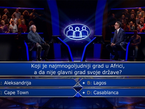 TARIK GA JE U ČUDU GLEDAO: Umirovljenik u 'Milijunašu' otvorio 14 pitanje, kući je odnio iznos od...