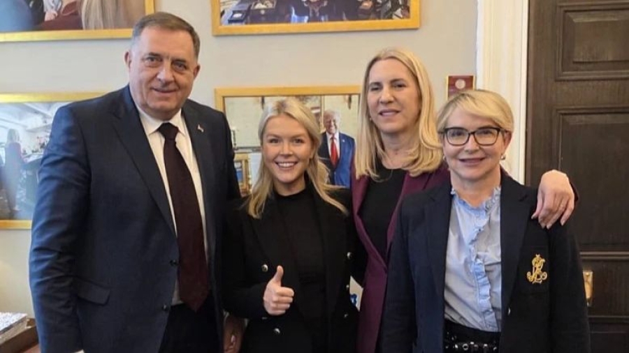 ZVANIČNIK BIJELE KUĆE OPISAO 'SASTANAK' DODIKA S TRUMPOVOM GLASNOGOVORNICOM: 'Trajalo je 10 minuta i bilo je vrlo kurtoazno'