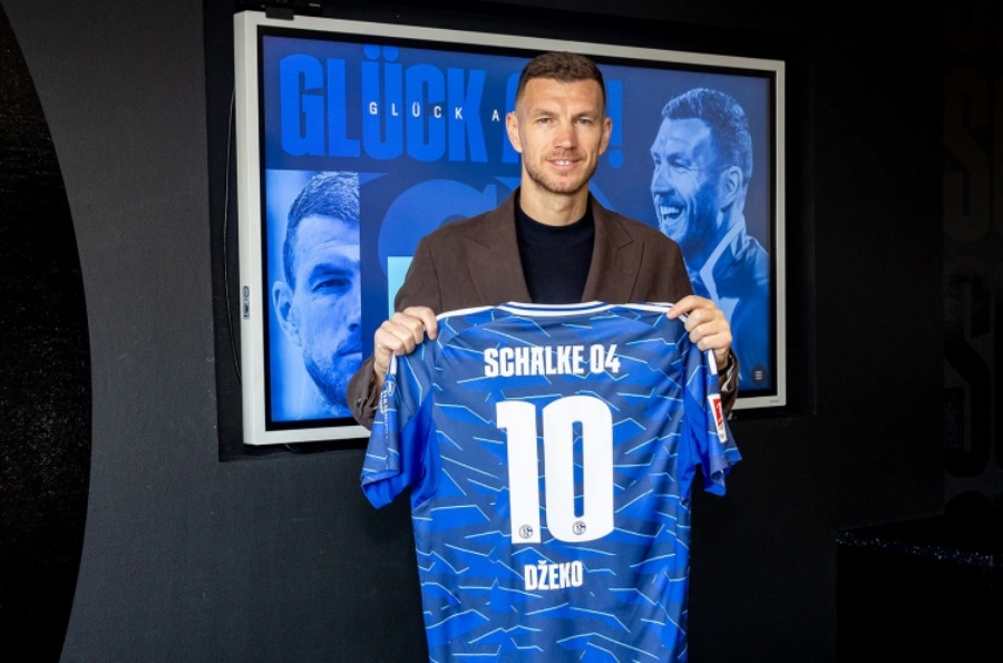 KLASA JE TRAJNA: Schalke 04 se naklonio našem Edinu Džeki zbog novog rekorda (VIDEO)