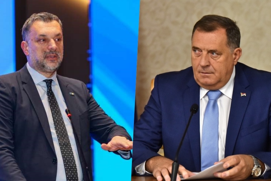 KONAKOVIĆ SA TRIBINE NiP-a: 'Ni milimetra nismo išli nazad; Dodik više neće...'