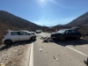 ZASTRAŠUJUĆE SLIKE SA MJESTA NESREĆE: Stravičan sudar dva automobila