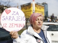PODRŠKA STIGLA IZ BEOGRADA: Nevena iz Zemuna uz sarajevske demonstrante