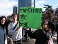 'SB' NA LICU MJESTA: Šesti dan protesta u Sarajevu, čeka se ostavka ministrice Hota Muminović... (FOTO)
