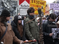 'UJEDINJENI SMO': Pogledajte performans Erdoanovih kolega ispred Akademije likovnih umjetnosti (FOTO)