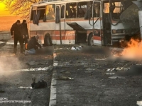 RUSKI DRON POGODIO AUTOBUS U UKRAJINI: Poginulo najmanje 12 ljudi