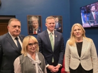 PRESS KONFERENCIJA NA AERODROMU: Kako je protekla posjeta delegacije RS-a Washingtonu?