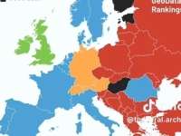 NOVA KARTA EVROPE IZAZVALA LAVINU KOMENTARA NA INTERNETU: Cijeli Balkan u crvenom (VIDEO)